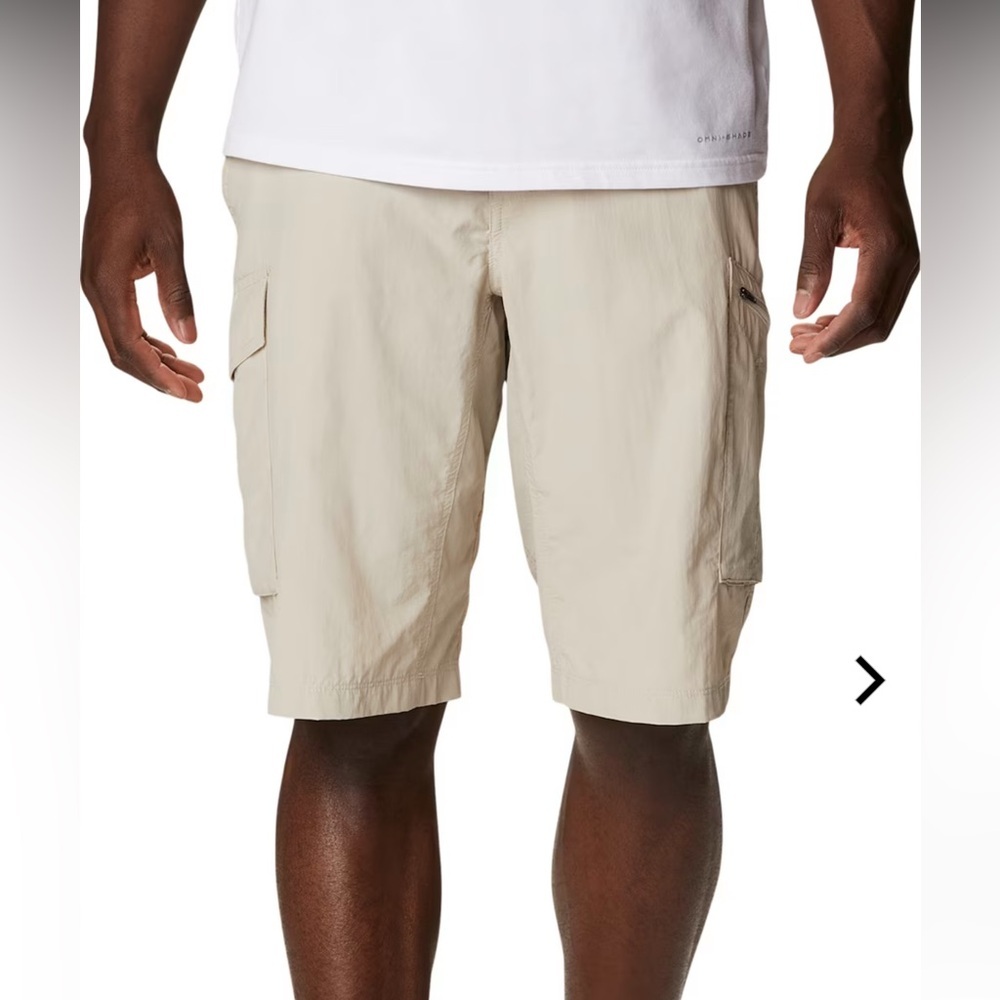 NWT Columbia Men’s Silver Ridge Cargo Shorts size 52 12 in inseam